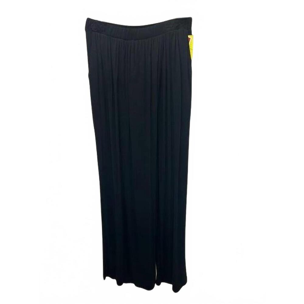 NEW NALLY & MILLIE women wide-leg maxi pant in black